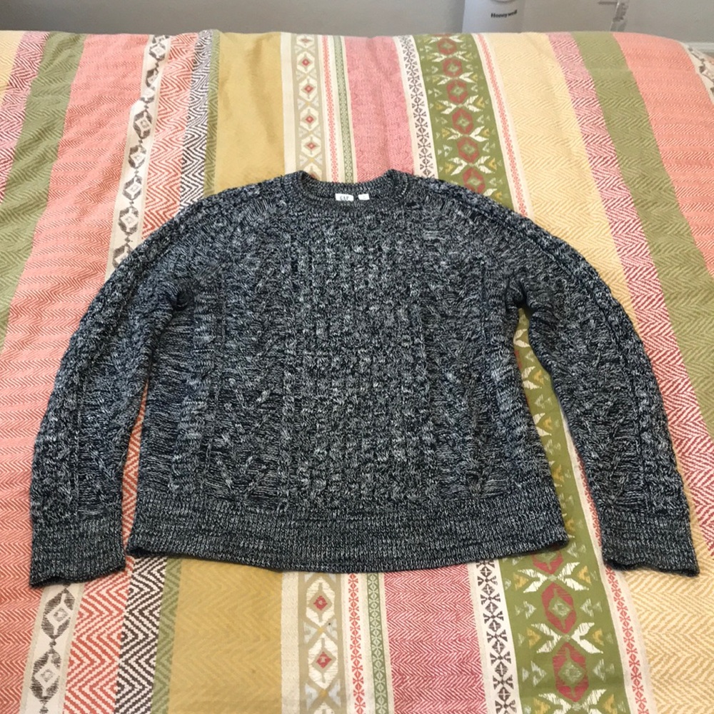 Gray Knit Sweater